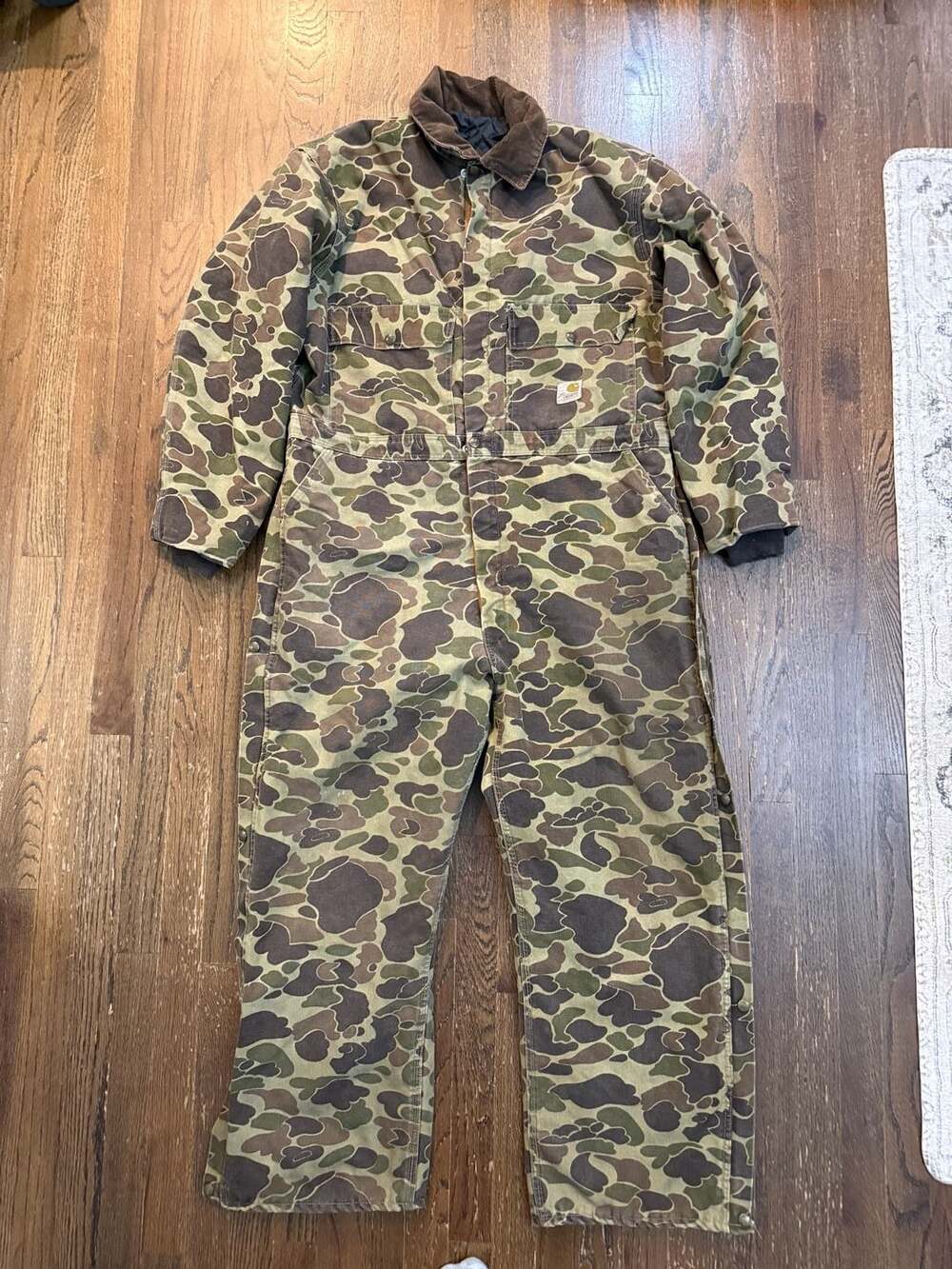 Carhartt Insulated Camo Coveralls Sz 48R